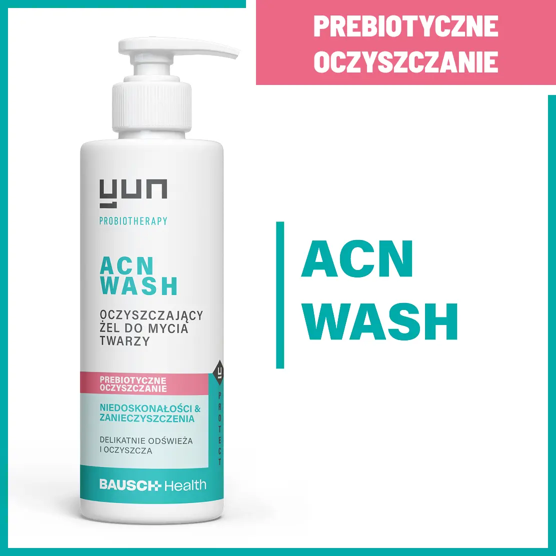 Opakowanie żelu do mycia twarzy Yun ACN Wash.